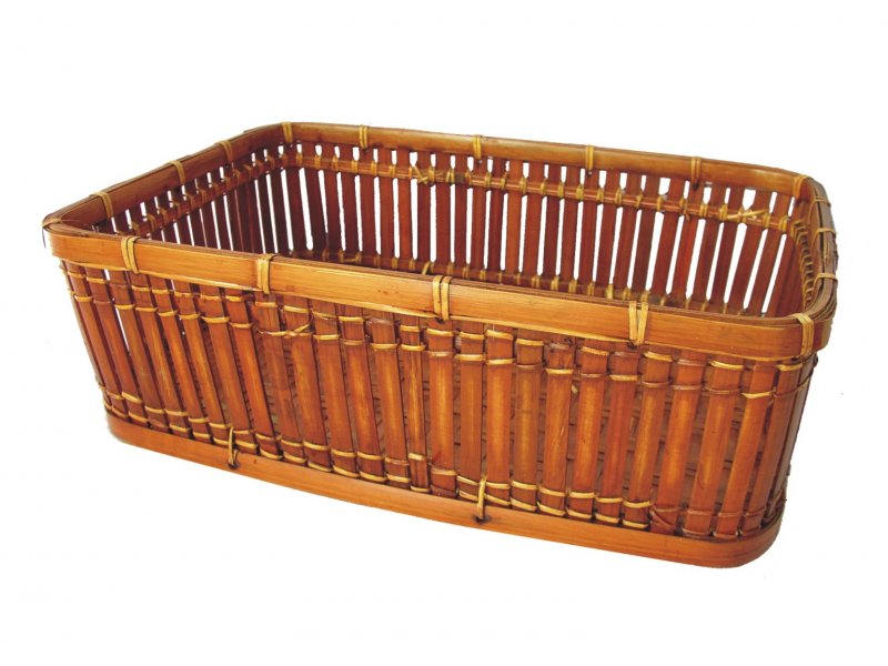 Košík bambusový XL