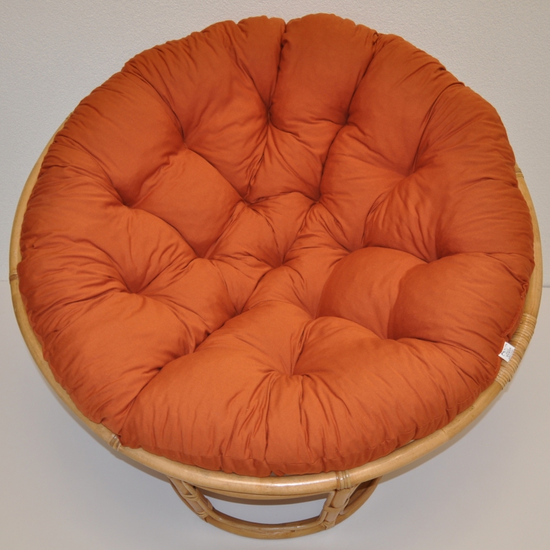 Polstr na křeslo papasan 110 cm pískový