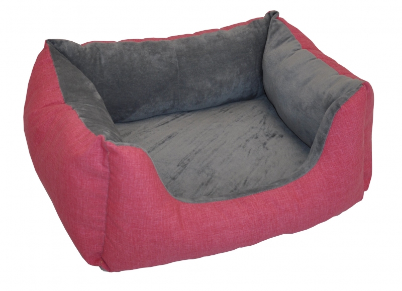 Pelíšek AXIN Deluxe růžový - 58x48 cm