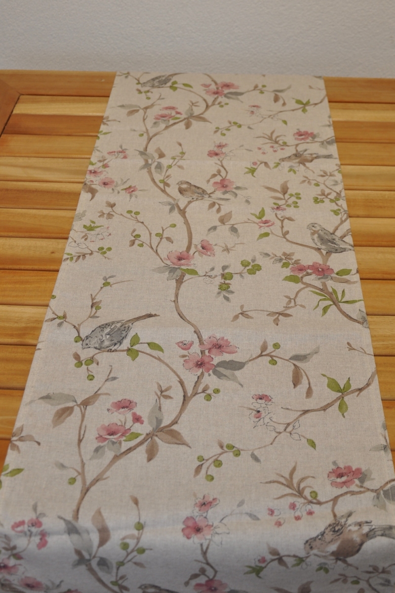 Ubrus běhoun 40x140 motiv ptáci