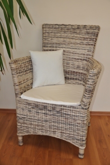 Ratanové křeslo Pluto wicker mix s postrem