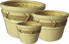 Keramický obal vzor 1489 - set 3 kusy