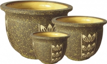 Keramický obal vzor 5618 - set 3 kusy