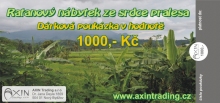 Dárková poukázka v hodnotě 1000 Kč
