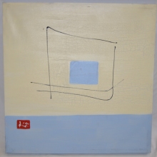 Obraz modrý sen 75x75 cm