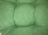 Ratanová sedací souprava Bahama medová velká polstry tmavě zelený melír