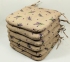 Sedák 40x40 cm látka levandule - set 6 kusů