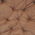Polstr deluxe na křeslo papasan 110 cm - hnědý melír 