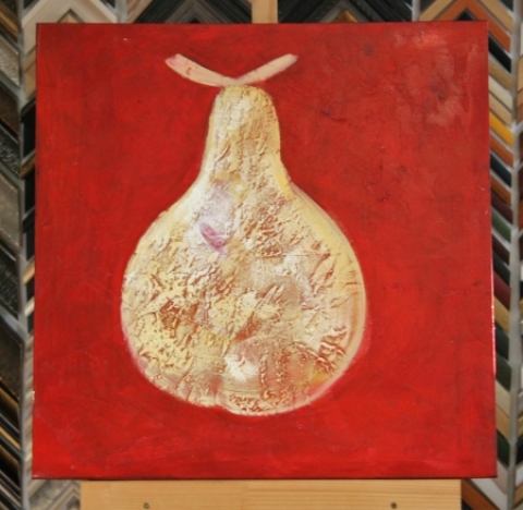 Obraz hruška 60x60 cm