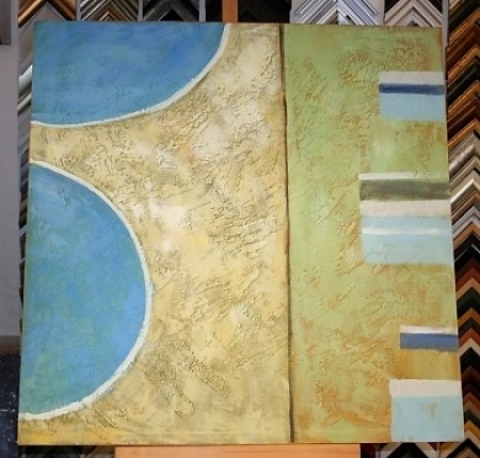 Obraz kouzelný den 90x90 cm