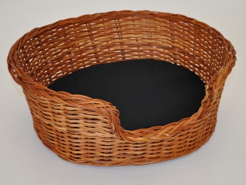 Pelech proutěný 48x39 cm s polstrem