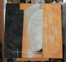 Obraz zen dne 75x75 cm