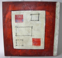 Obraz tvary II 60x60 cm