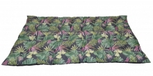 Matrace zahradní MAXI 180x115 cm - motiv monstera