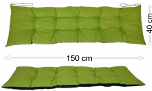 Podsedák 150x40 světle zelený melír