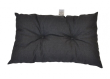 Sedák obdélník tmavě šedý melír