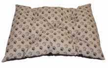 Podložka pro psa voděodolná 60x45 tlapka béžová